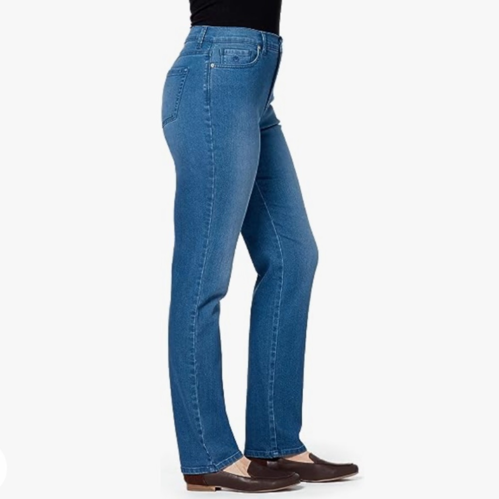 Gloria Vanderbilt Classic Amanda Tapered Jean - Picture 2 of 12